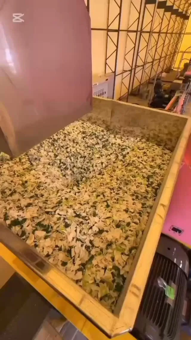 ペットボトルの蓋の粉砕物からペレットへ♻️🔄